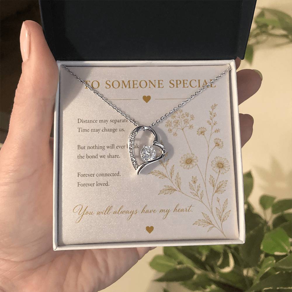 To Someone Special necklace in gift box